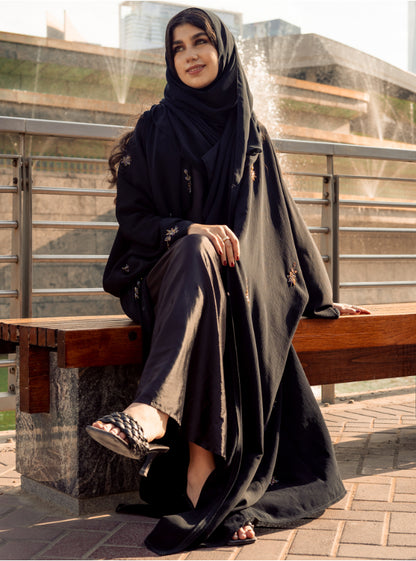 Embellished Bronze Abaya