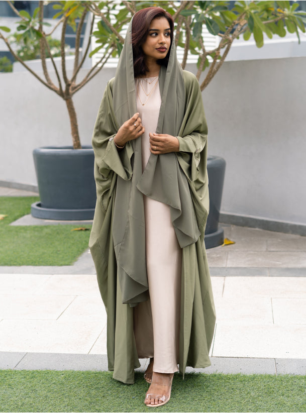 Green Meadow abaya