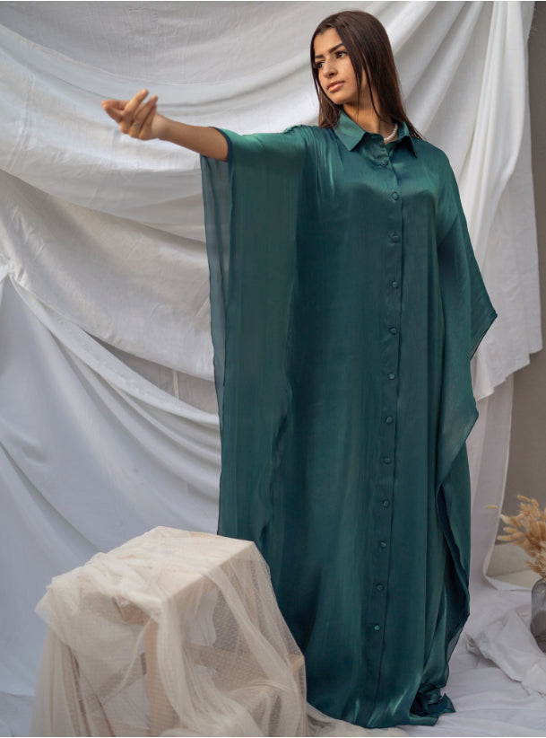 Abaya dress - Teal