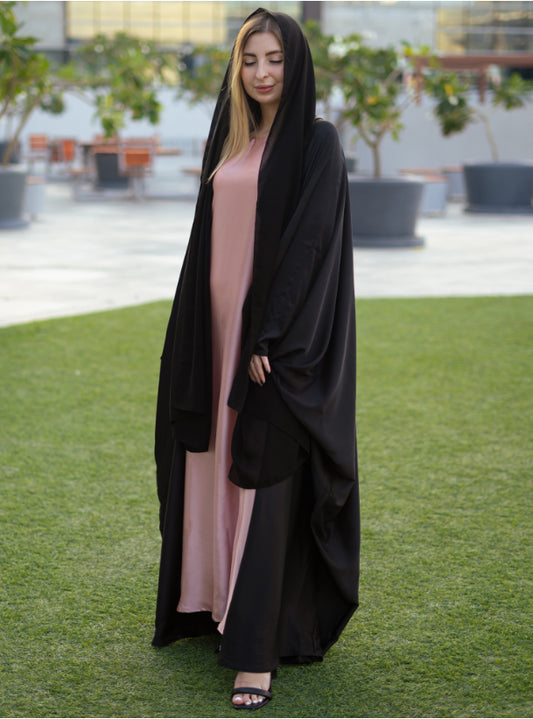 Casual Abaya - Blush inner dress