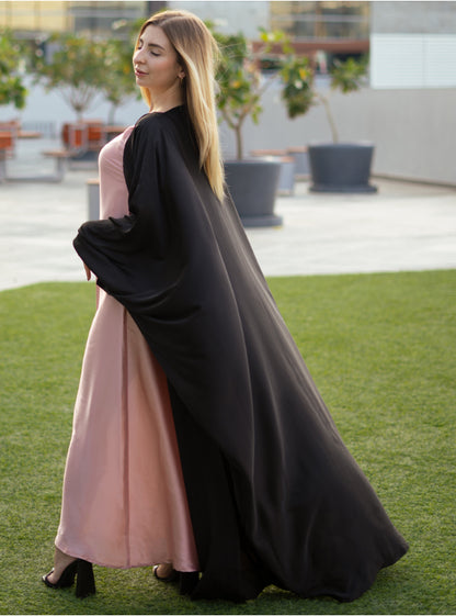 Casual Abaya - Blush inner dress