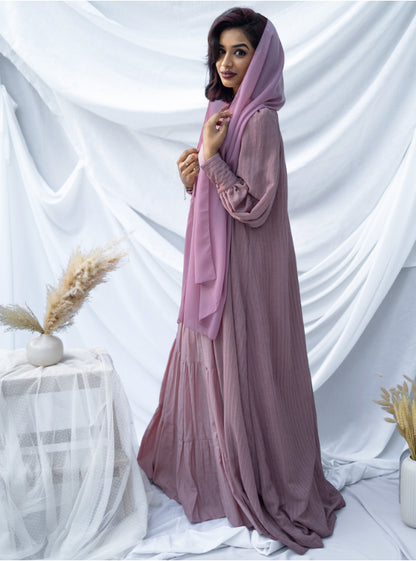 Linen Maxi Set- Dusty Pink