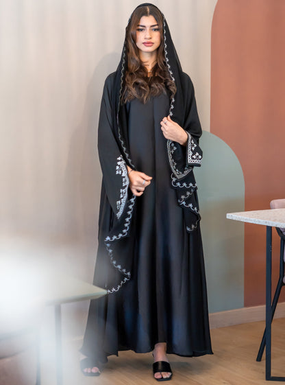 Yara Black Abaya