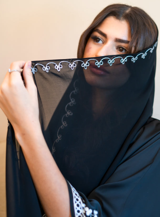 Yara Black Abaya