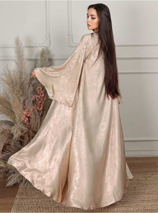 Luxe Gold abaya set