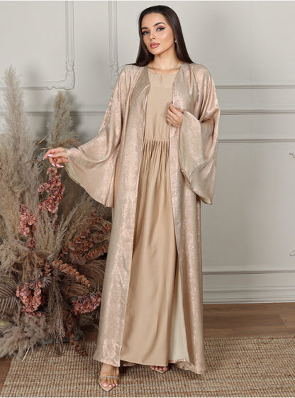 Luxe Gold abaya set