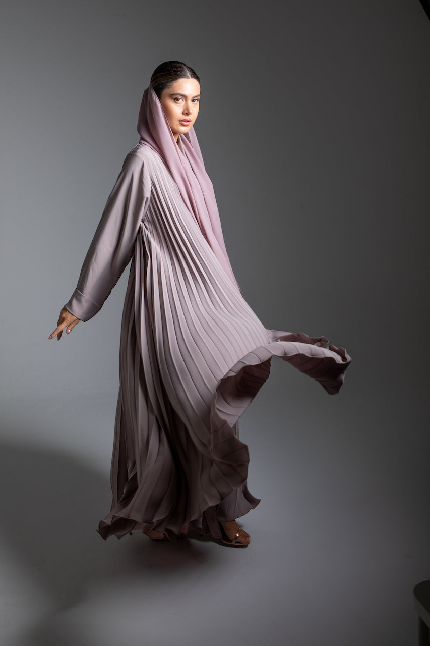 Pleated Abaya