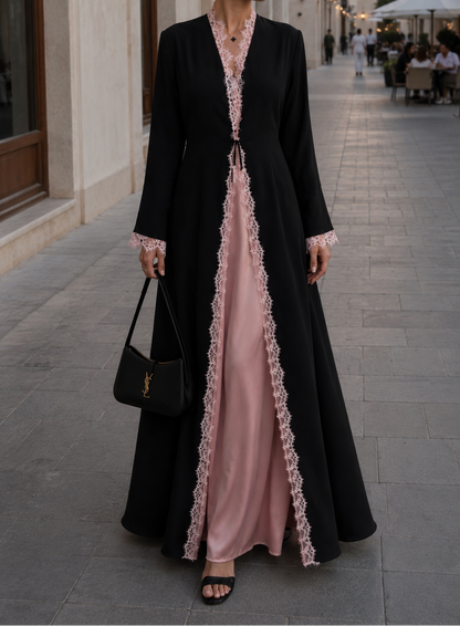 Rose Sakura Abaya