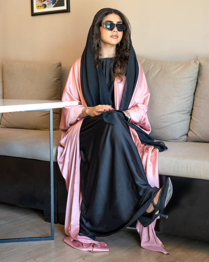 Blush Abaya Set