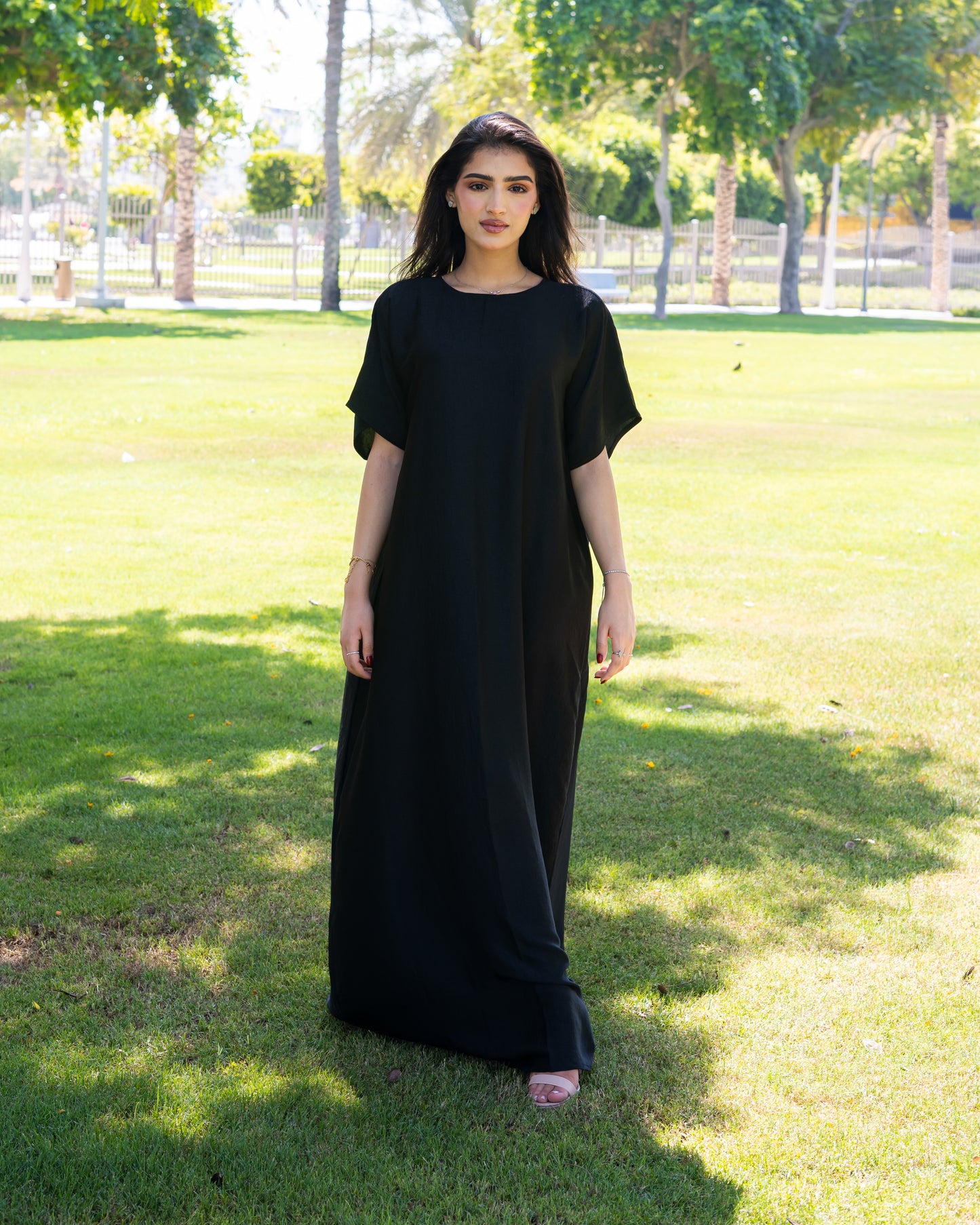 Silk Inner Dress - Black