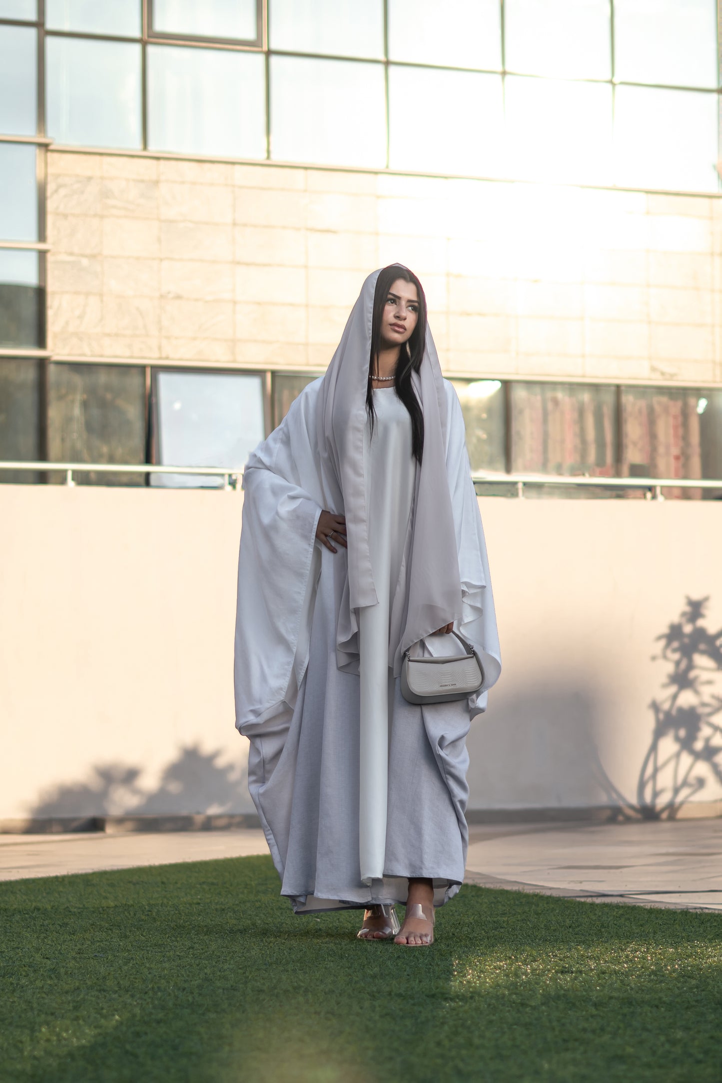 Ombré Linen Abaya