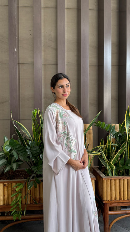 Lacée Abaya Set - Rosè