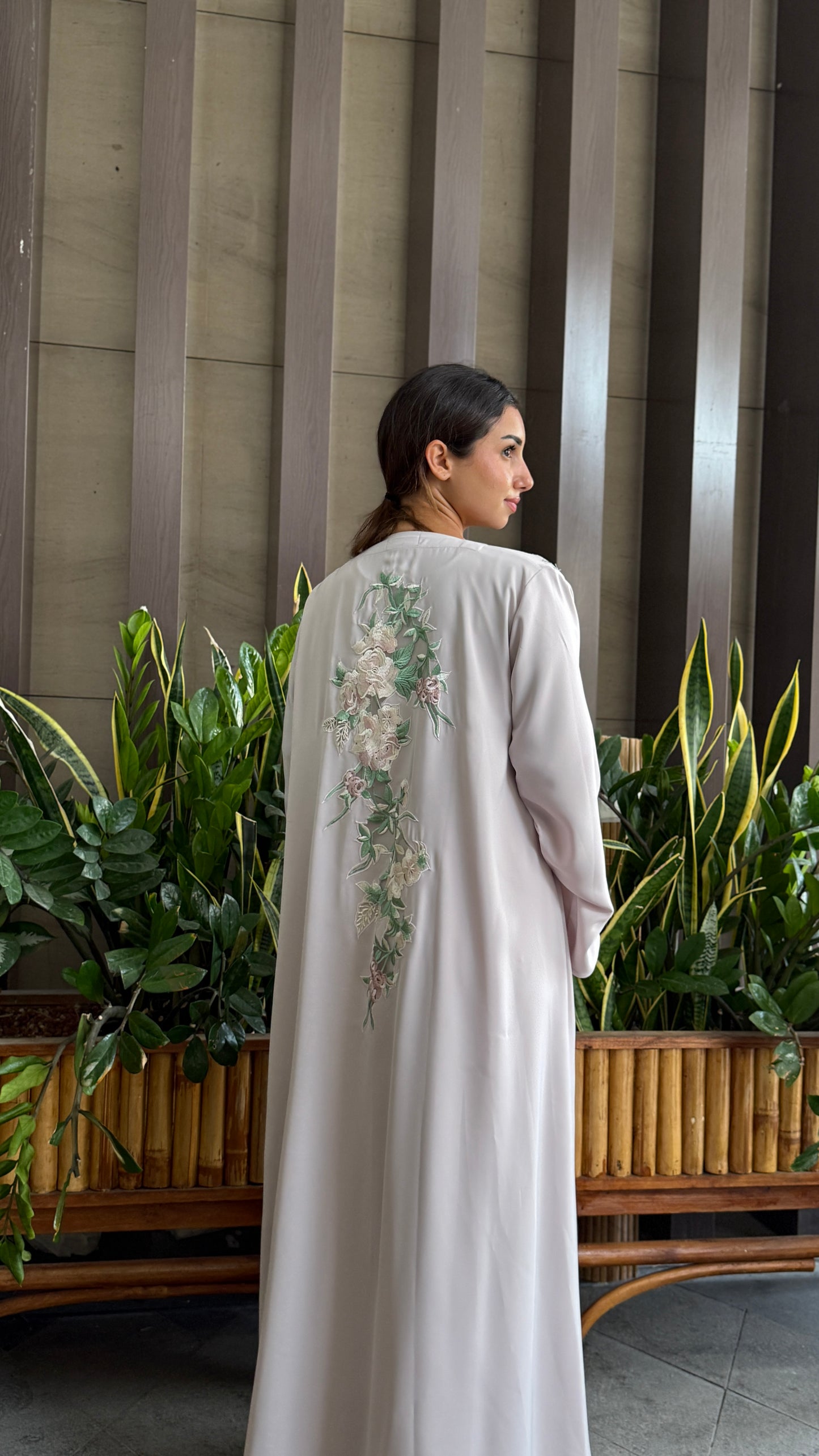 Lacée Abaya Set - Rosè