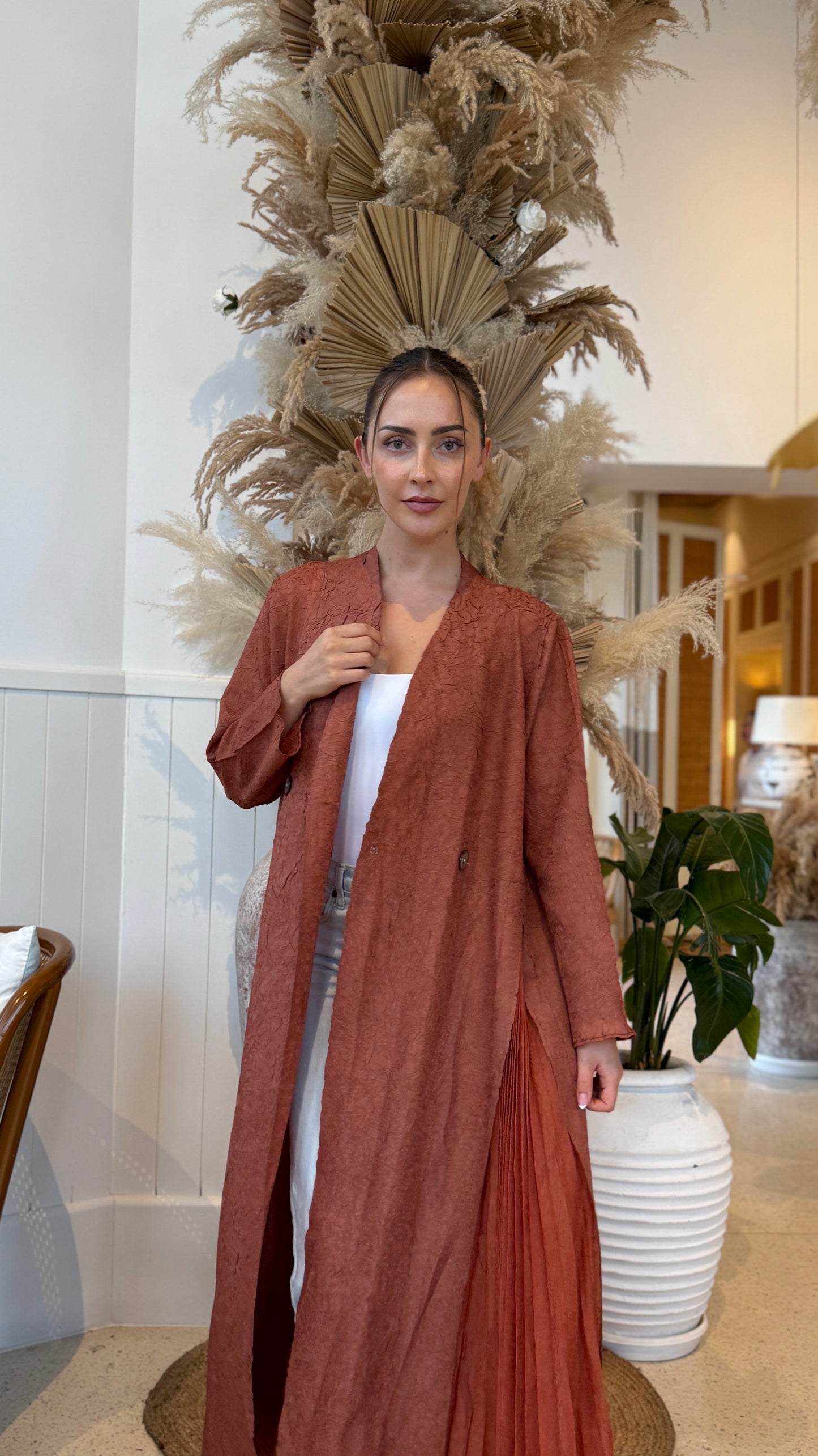 Tangerine Abaya