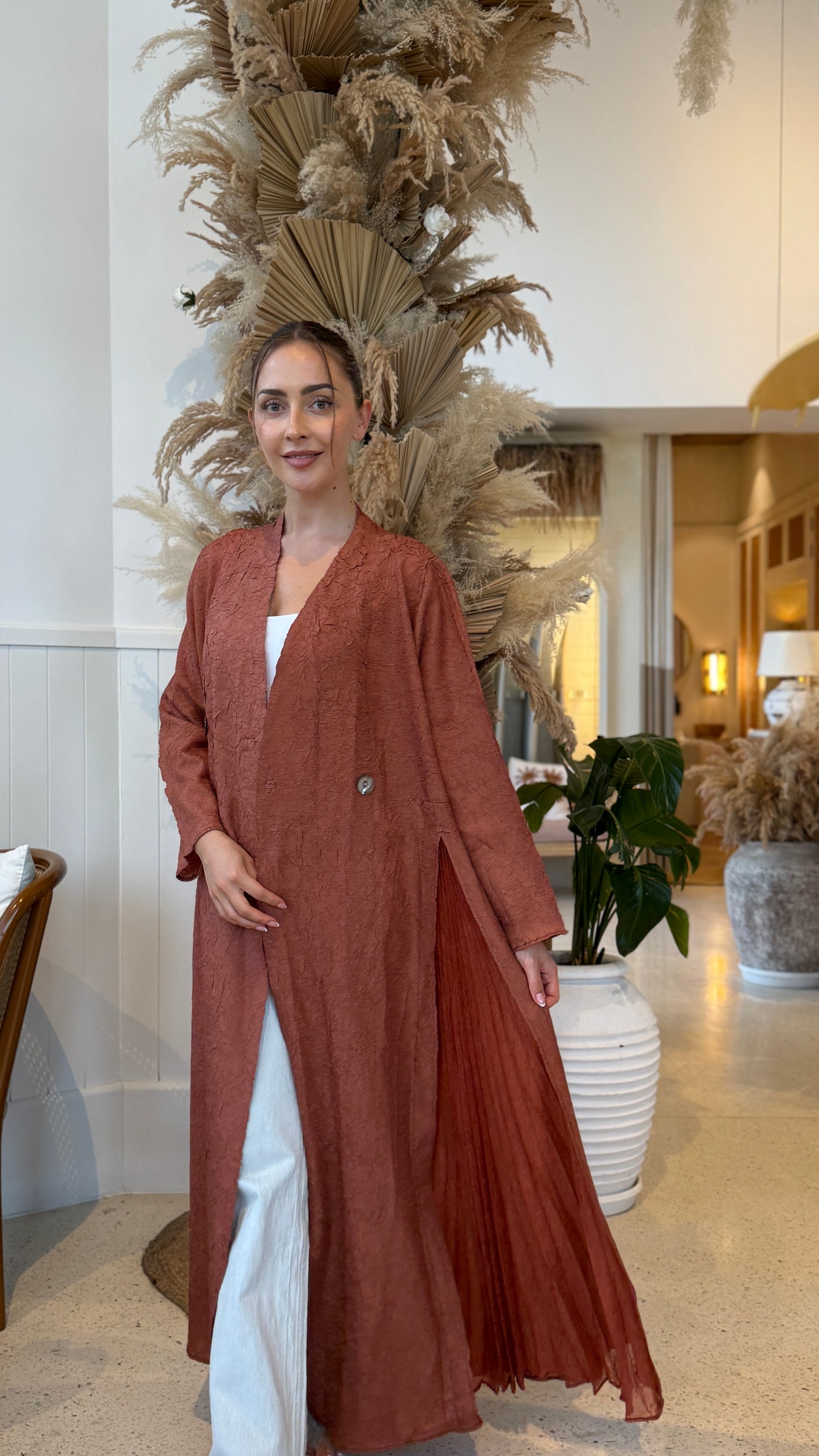Tangerine Abaya