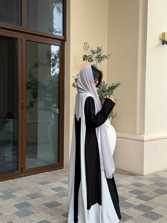 Grey Theory Abaya