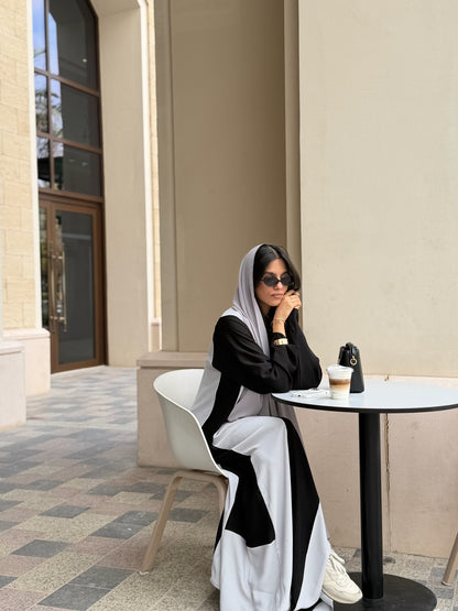 Grey Theory Abaya