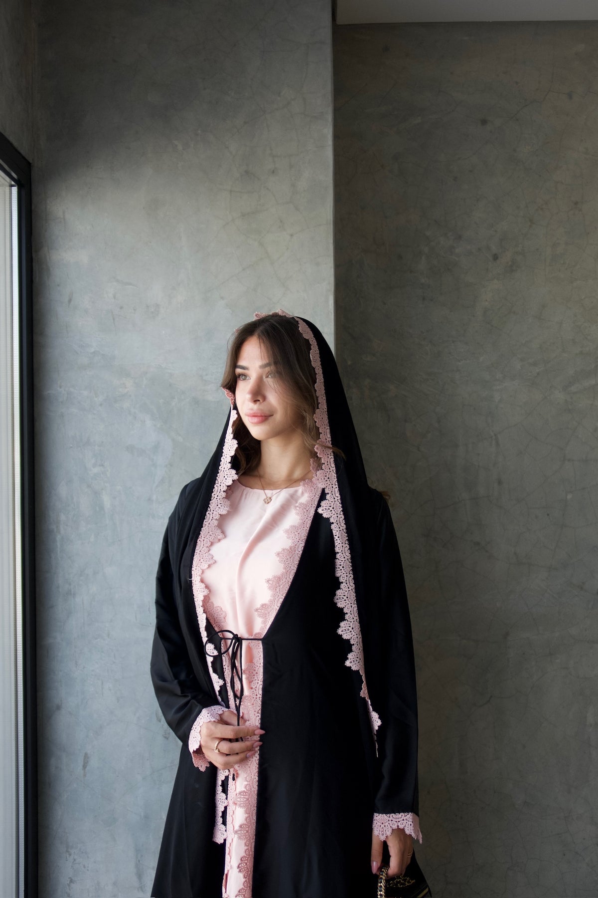 Rose Sakura Abaya