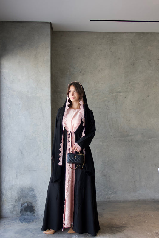 Rose Sakura Abaya