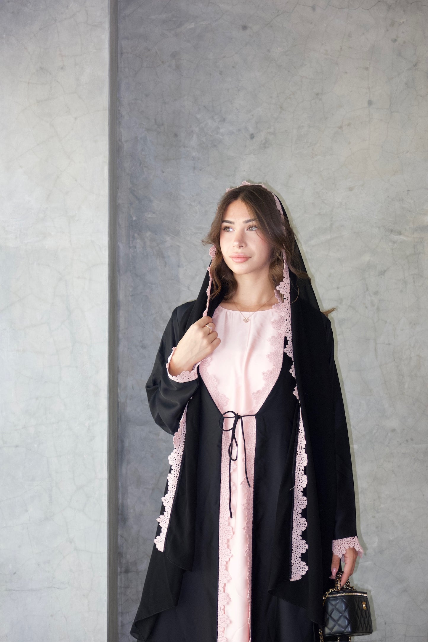 Rose Sakura Abaya