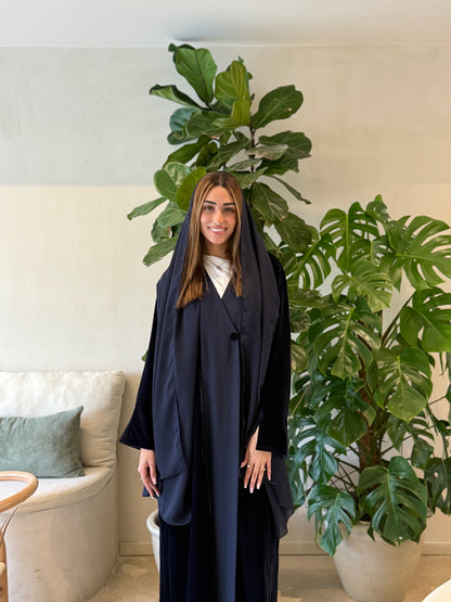 Velvet Sapphire Abaya