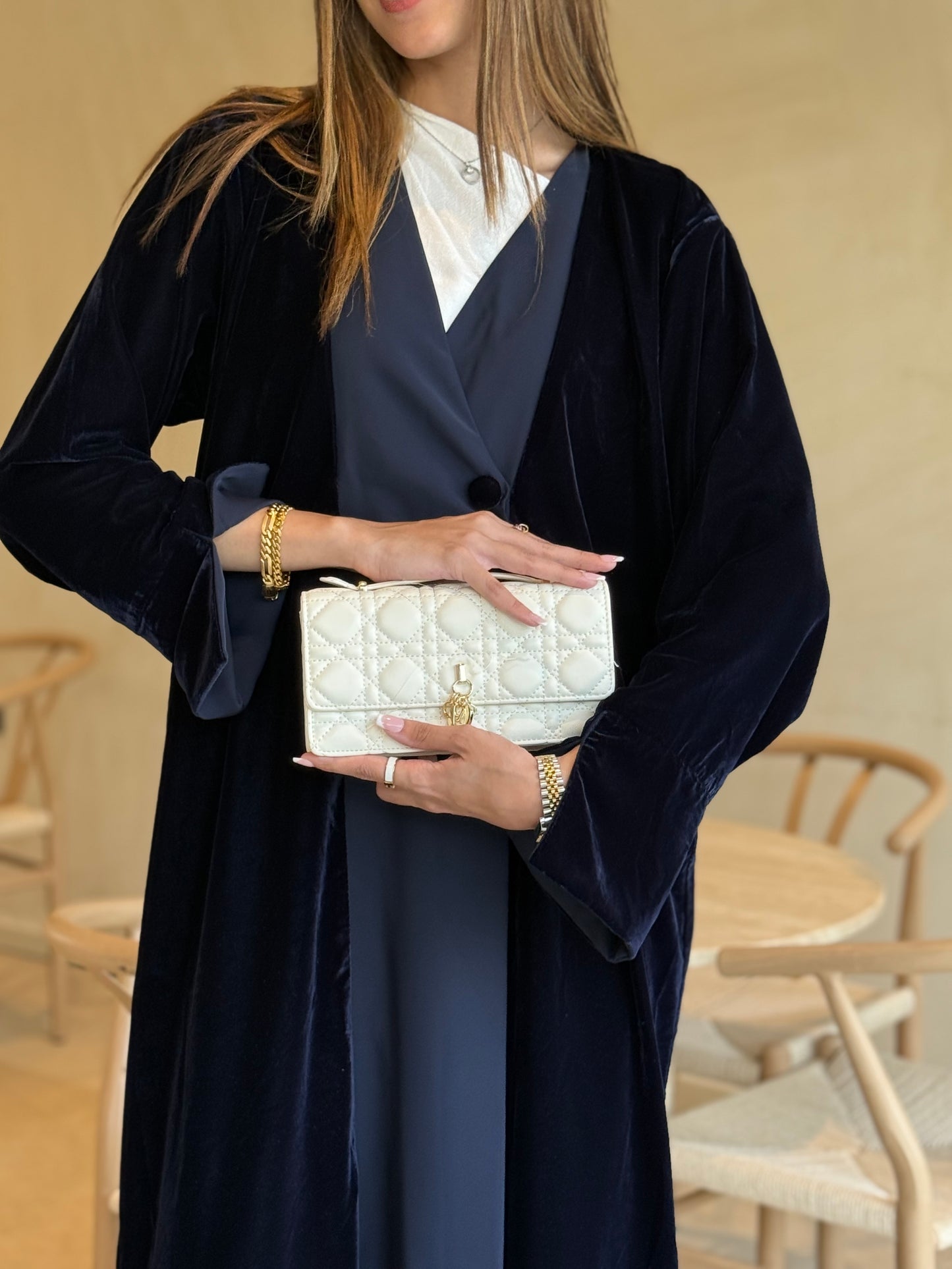 Velvet Sapphire Abaya