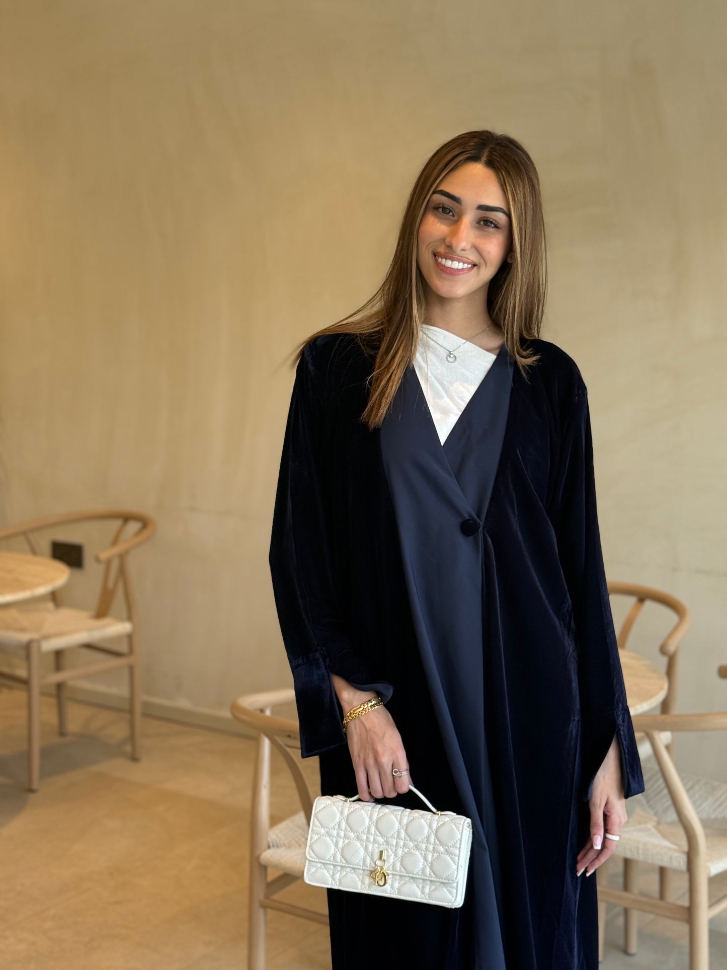 Velvet Sapphire Abaya