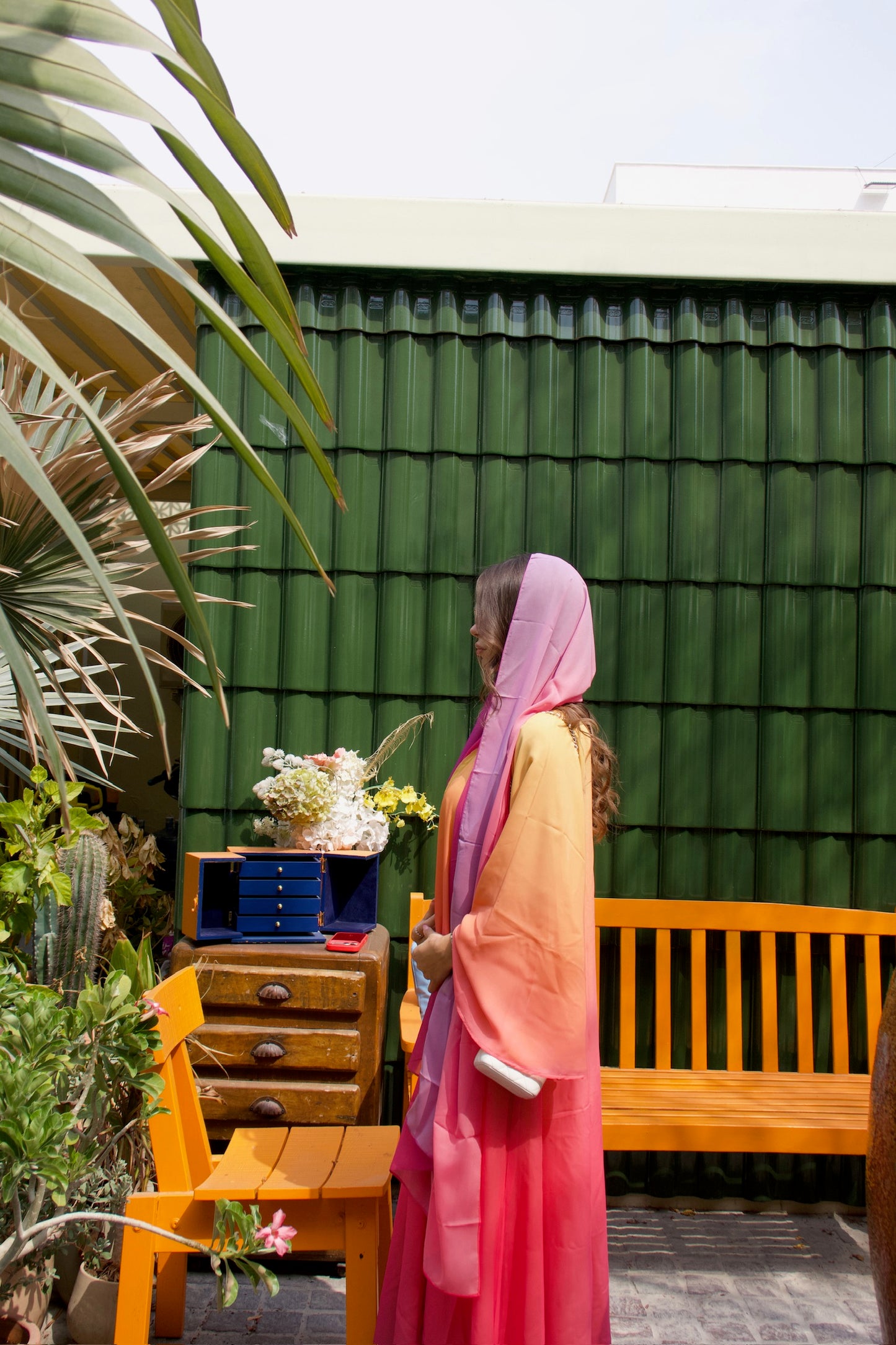 Sunset Ombre Abaya