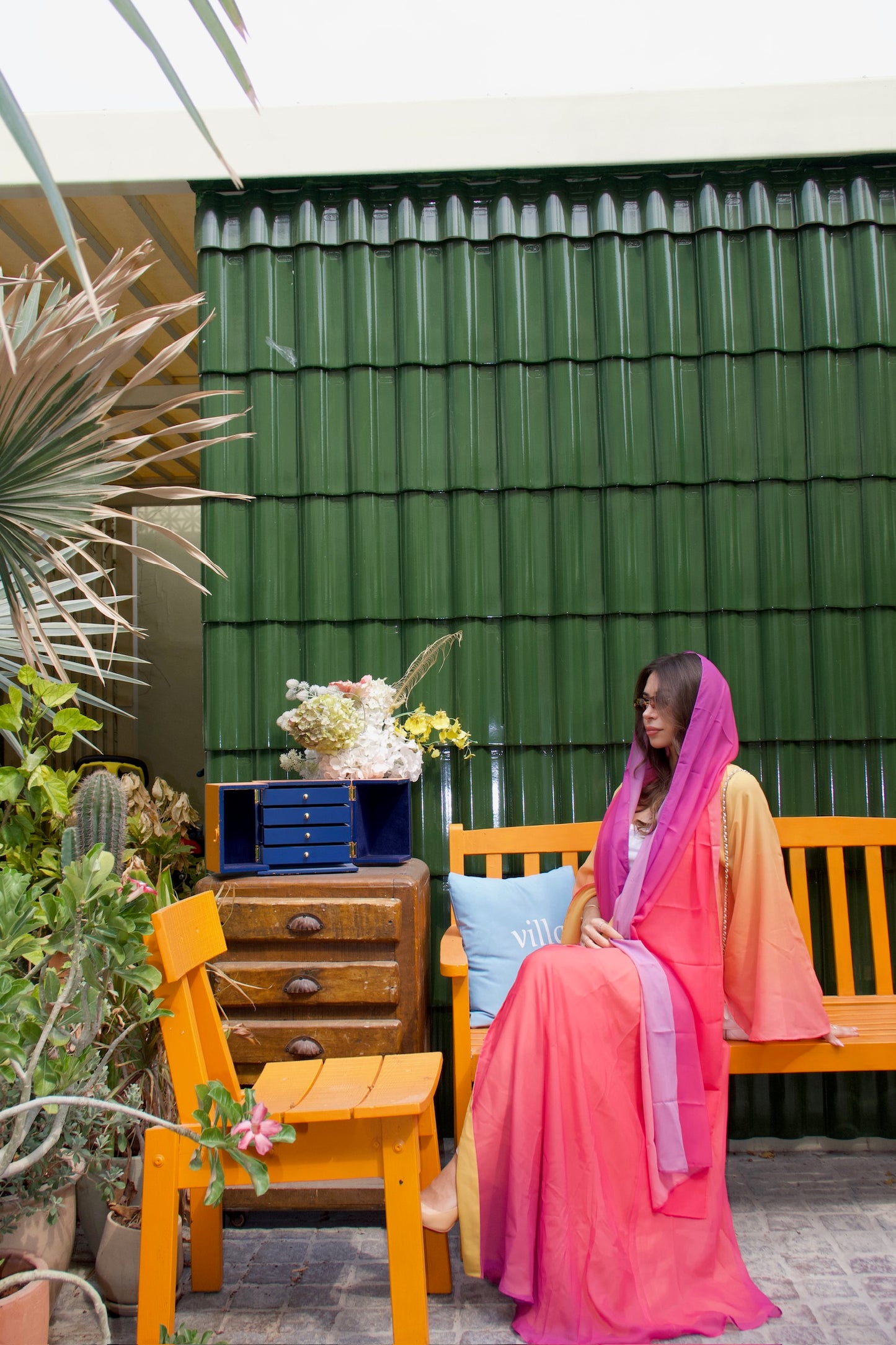 Sunset Ombre Abaya
