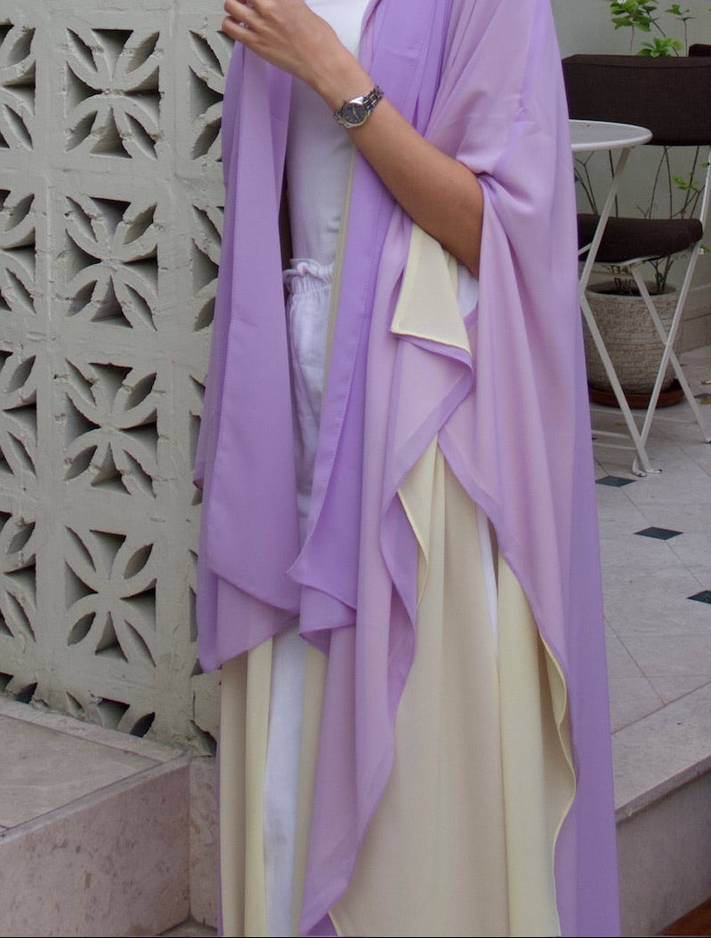 Lavender Sorbet Abaya