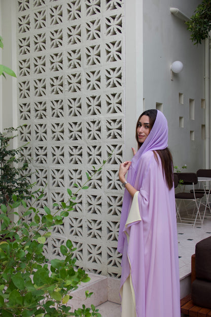 Lavender Sorbet Abaya