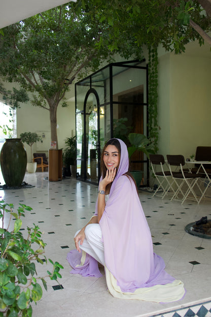 Lavender Sorbet Abaya