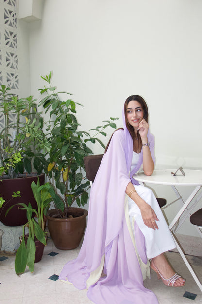 Lavender Sorbet Abaya