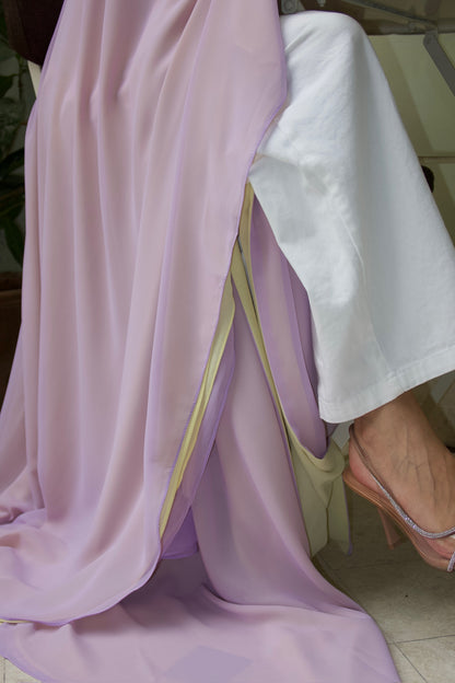 Lavender Sorbet Abaya