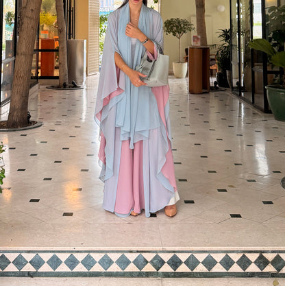 Cotton Candy Abaya