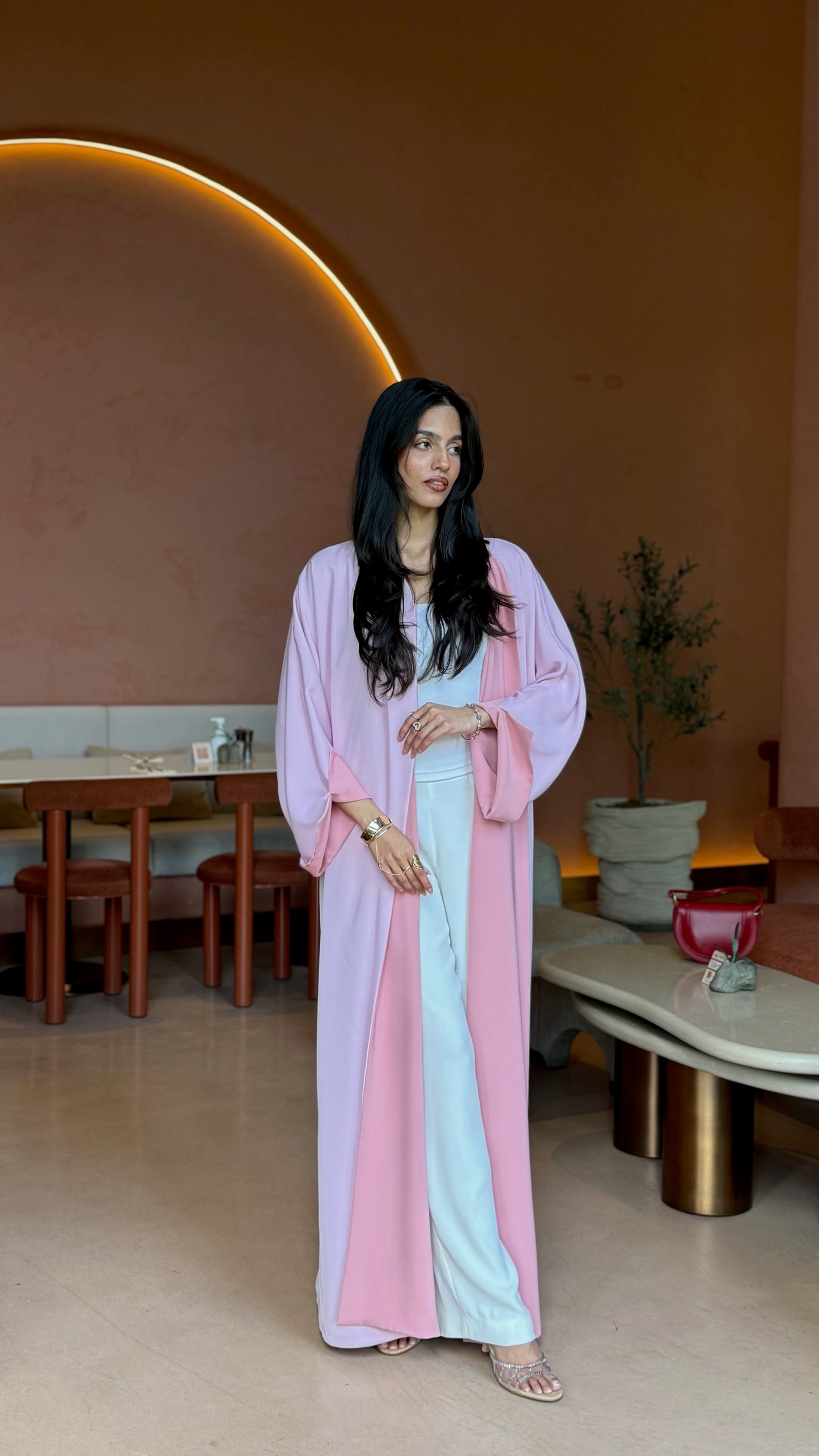 Reversible Abaya – Lilac Kiss