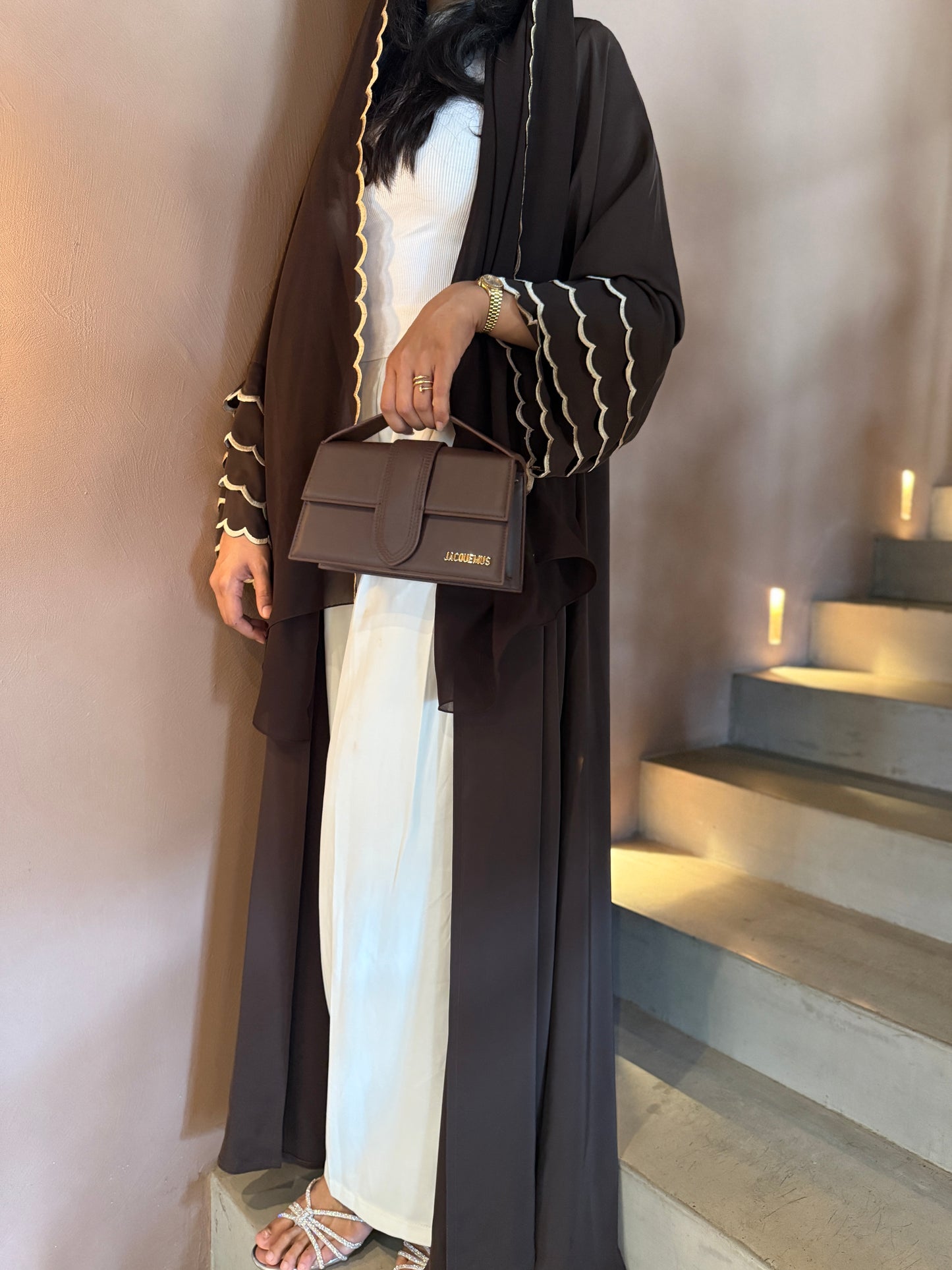 Cambridge Brown Abaya