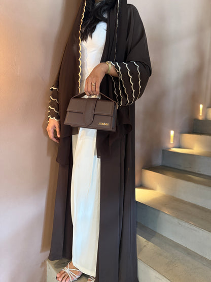 Cambridge Brown Abaya