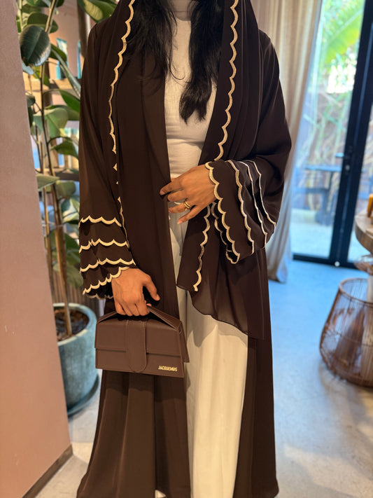 Cambridge Brown Abaya