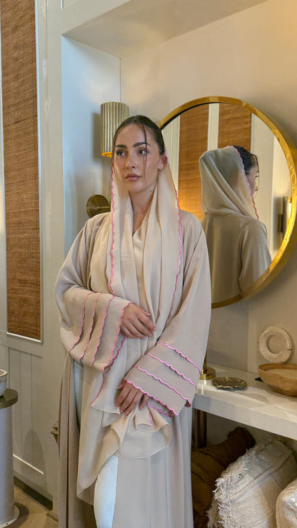 Butter Yellow Abaya
