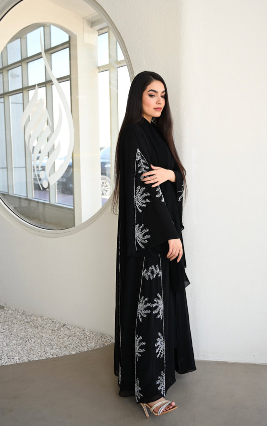 Inayat Abaya - Allover Handwork